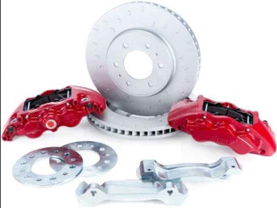 Alcon 2016+ Toyota Tundra/Landcruiser LC200 335x36mm 6 Piston Brake Kit performance upgrade by DTX Performance