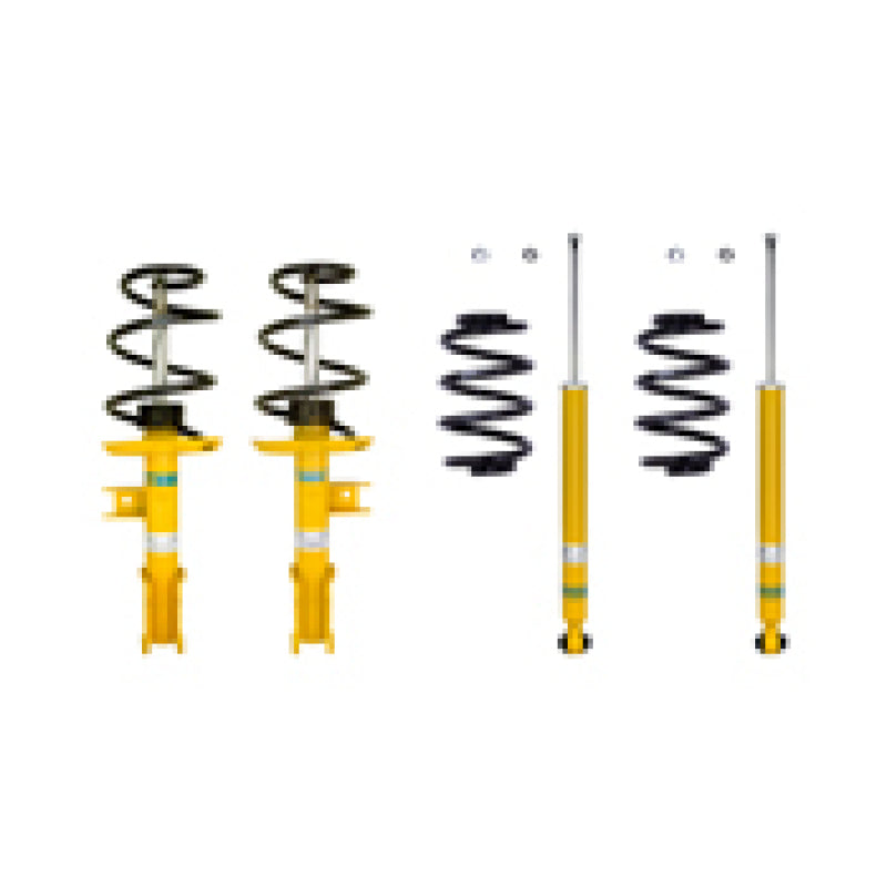 Bilstein B12 Pro-Kit 15-18 Mercedes-Benz GLA250 Front and Rear Monotube Suspension Kit - DTX Performance