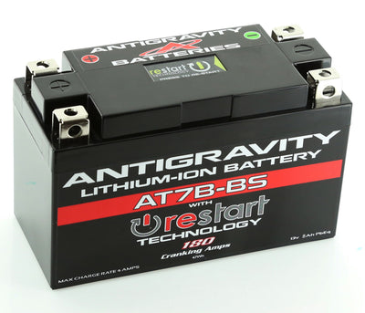 Antigravity YT7B-BS Lithium Battery w/Re-Start - high performance car part, DTX Performance, performance upgrade, veteran owned shop