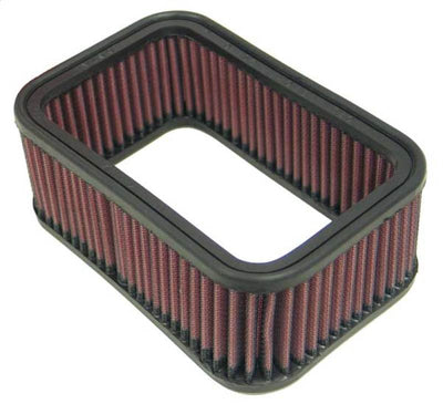 K&N Custom Air Filter - Rectangular - 6.75in O/S Length x 4.5in O/S Width x 2.5in Height for performance car parts