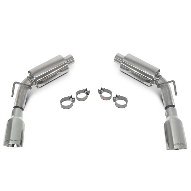 SLP 2010-2015 Chevrolet Camaro 6.2L LoudMouth II Axle-Back Exhaust w/ 4in Tips - DTX Performance