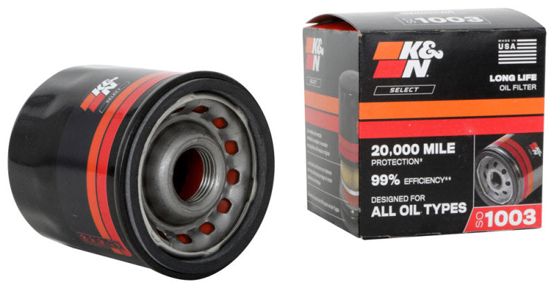 K&N 21-23 Lexus ES250 2.5L L4 / 19-23 Lexus ES300h 2.5L L4 Spin-On Oil Filter, performance car parts by DTX Performance
