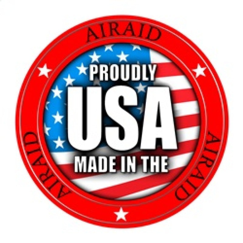 Airaid USA made badge, high performance auto parts