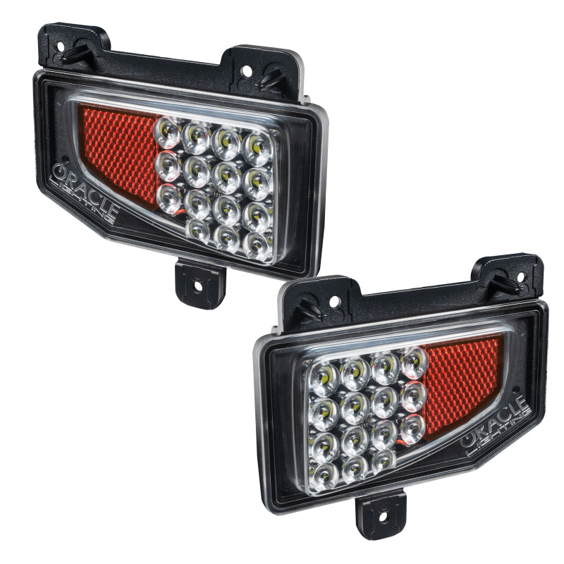 Oracle Rear Bumper LED Reverse Lights for Jeep Gladiator JT - 6000K by DTX Performance, aftermarket performance parts