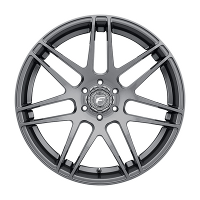 Forgestar X14 22x10 / 6x139.7 / ET15 / 106.1 HB - Gloss Anthracite - Non-BL Wheel