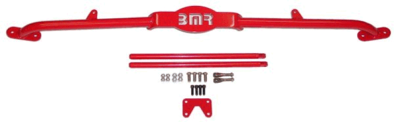 BMR 82-82 3rd Gen F-Body w/ TPI 3 Point Mount Strut Tower Brace - Red - DTX Performance