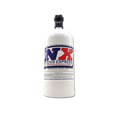 Nitrous Express 5lb Bottle w/Lightning 500 Valve (5.25 Dia x 17.64 Tall) for engine performance parts at DTX Performance