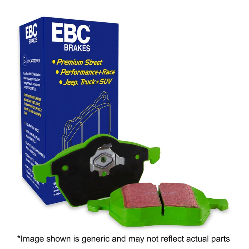 EBC 2017+ Mini Cooper F60 Greenstuff Brake Pads