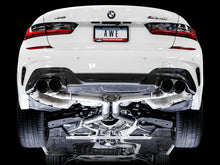 Load image into Gallery viewer, AWE Tuning 2019+ BMW M340i (G20) Track Edition Exhaust - Quad Diamond Black Tips - DTX Performance