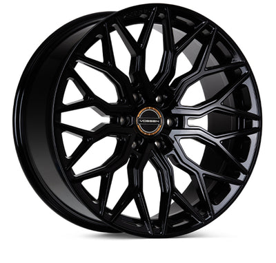 Vossen HF6-3 24x10 / 6x139.7 / ET25 / Deep Face / 106.1 - Gloss Black Wheel for DTX Performance
