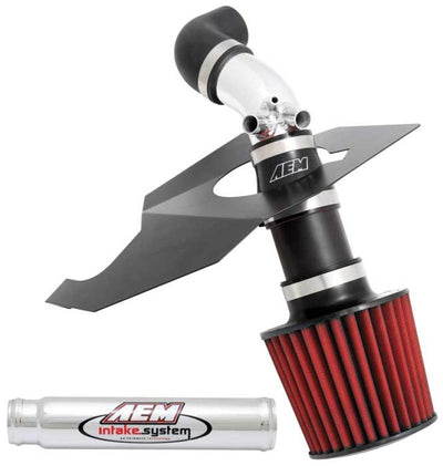 AEM Mazdaspeed Turbo Polished Short Ram Intake for performance car parts by DTX Performance - boost engine performance for Mazda Miata.