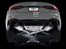 Load image into Gallery viewer, AWE Tuning Audi B9 RS 5 Sportback Touring Edition Exhaust-Non Resonated- Diamond Black RS Style Tips - DTX Performance