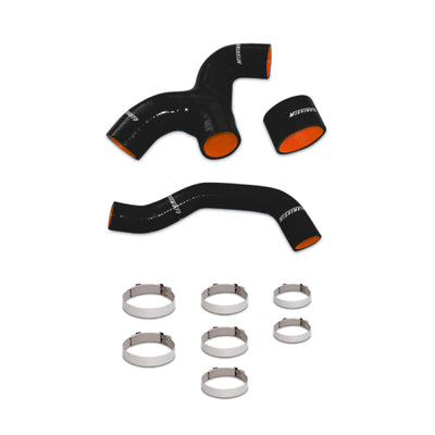 Mishimoto 02-05 Subaru WRX Black Silicone Intercooler Hoses - performance car parts by DTX Performance