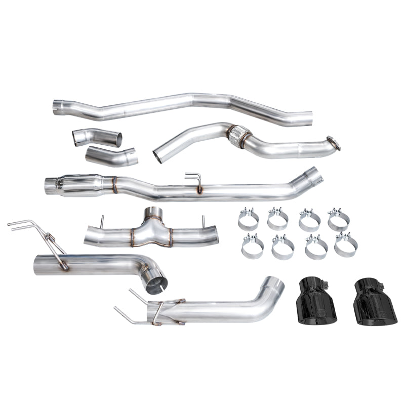 AWE Tuning 22+ Honda Civic Si/Acura Integra Track Edition Catback Exhaust - Dual Diamond Black Tips - DTX Performance