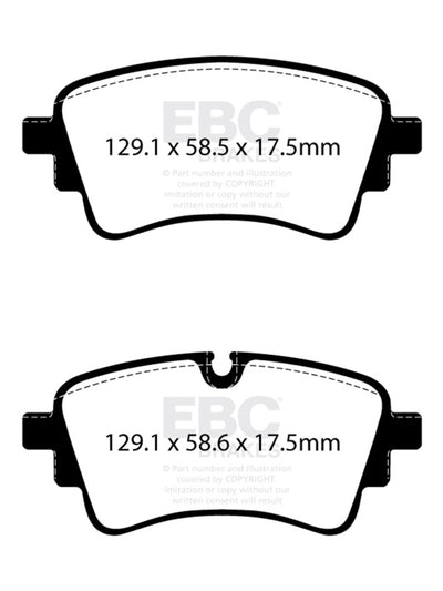 EBC 2020+ Audi A4 B9 2.0T Yellowstuff Brake Pads