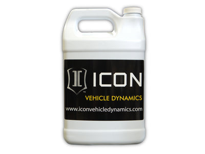ICON 1 Gallon ICON Performance Shock Oil, premium shock oil for high performance auto parts from a veteran owned performance shop
