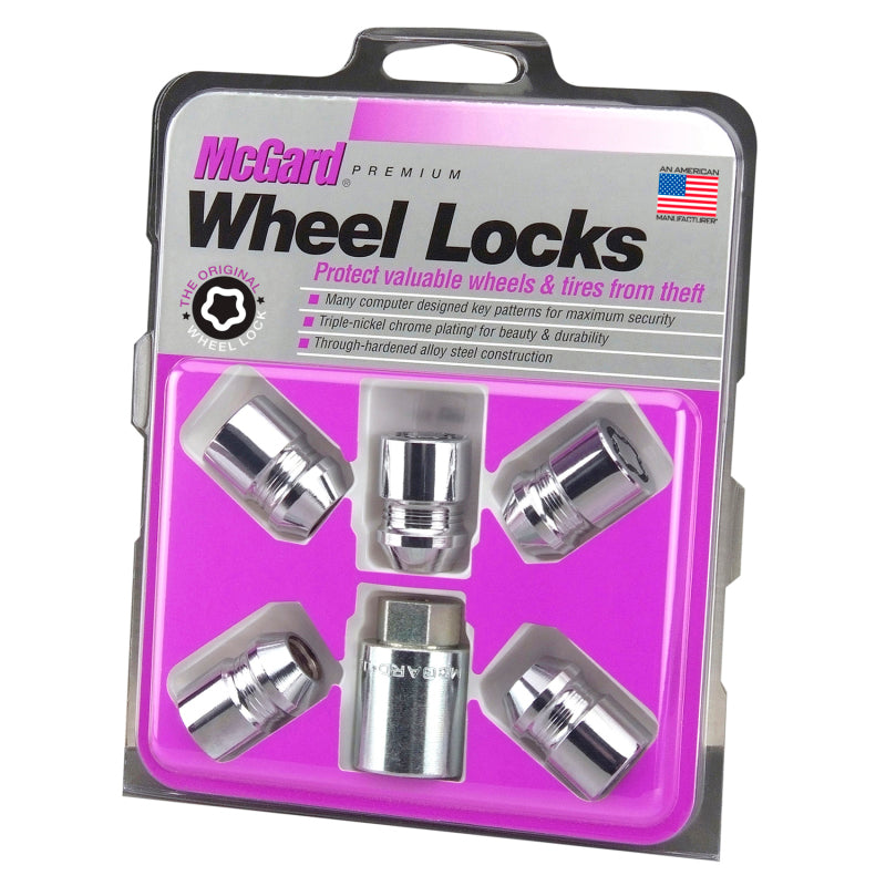 McGard Wheel Lock Nut Set - 5pk. Chrome
