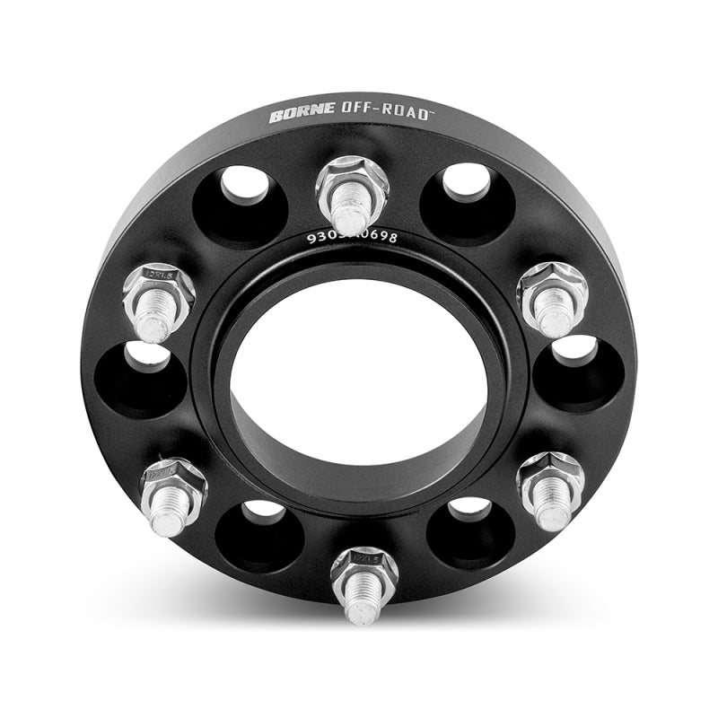 Mishimoto Borne Off-Road Wheel Spacers 5x150 110.1 25 M14 Black - DTX Performance