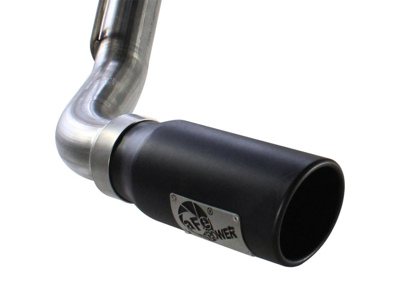 aFe MACHForce XP Exh CB, GM Silverado/Sierra 1500 2014 V*-5.3/6.2L Black tip performance exhaust part