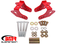 Load image into Gallery viewer, BMR 79-04 Ford Mustang Control Arm Relocation Bracket - Red - DTX Performance