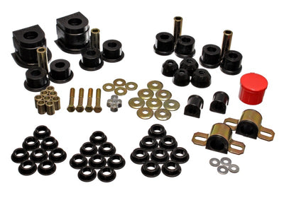 Energy Suspension 86-91 Mazda RX7 Black Hyper-Flex Master Bushing Set for performance car parts and upgrades by DTX Performance