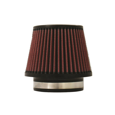Injen High Performance Air Filter - 4.50 Black Filter 6.75 Base / 5 Tall / 5 Top for engine performance upgrades in DTX Performance shop.