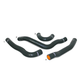 Mishimoto Mitsubishi EVO X Black Silicone Hose Kit, performance car parts, DTX Performance, engine upgrades, 2.0L Lancer Evolution