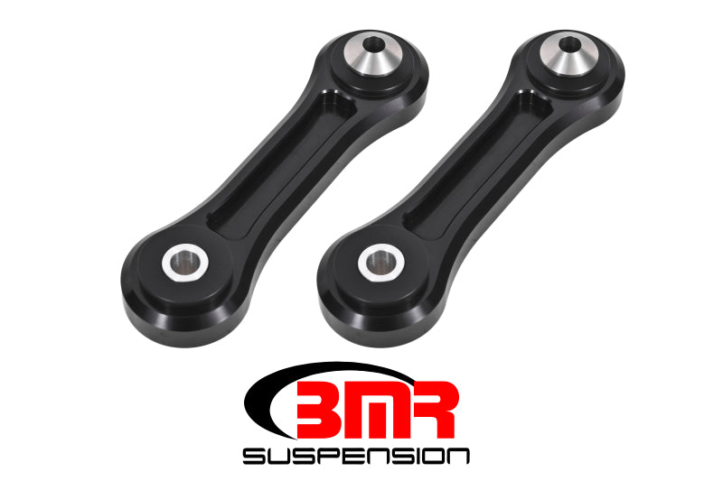 BMR 15-17 S550 Mustang Rear Lower Control Arms Vertical Link (Delrin) - Black - DTX Performance