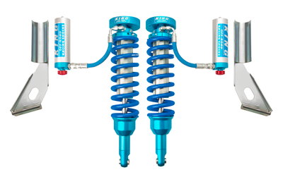 King Shocks 2010+ Toyota FJ Front 2.5 Dia Coilover Remote Reservoir Shock w/Adjuster (Pair) for performance upgrades.