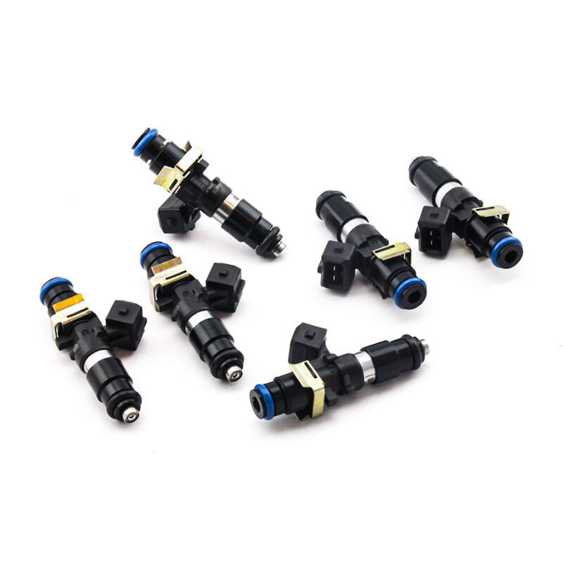 Deatschwerks Set of 6 Bosch EV14 1250cc High Impedance Injectors for Toyota Supra TT 93-98 - DTX Performance