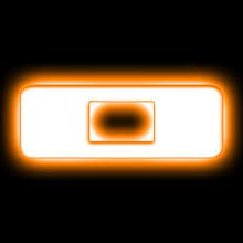 Load image into Gallery viewer, ORACLE Lighting Universal Illuminated LED Letter Badges - Matte Wht Surface Finish - O for performance car part customization