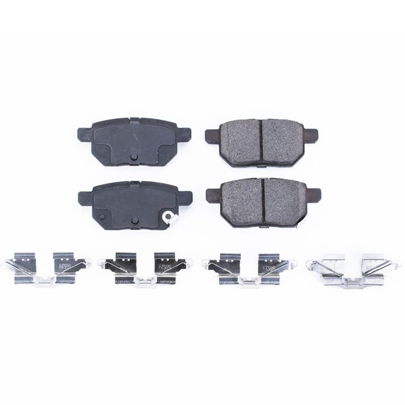 Power Stop 09-10 Pontiac Vibe Rear Z17 Evolution Ceramic Brake Pads w/Hardware - DTX Performance