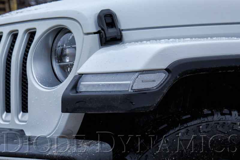 Diode Dynamics 18-21 Jeep JL Wrangler/Gladiator Sidemarkers Clear (set)