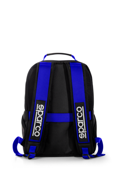 Sparco Bag Stage BLK/BLU for performance car parts at DTX Performance, veteran-owned shop, tuning upgrades, online performance parts store.