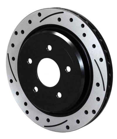Wilwood Rotor-Rear-SRP-C5/C6 Vette-LH-BLK 12.00 x 1.03 - 5 x 4.75in. high performance car part for tuning upgrades from veteran-owned shop.