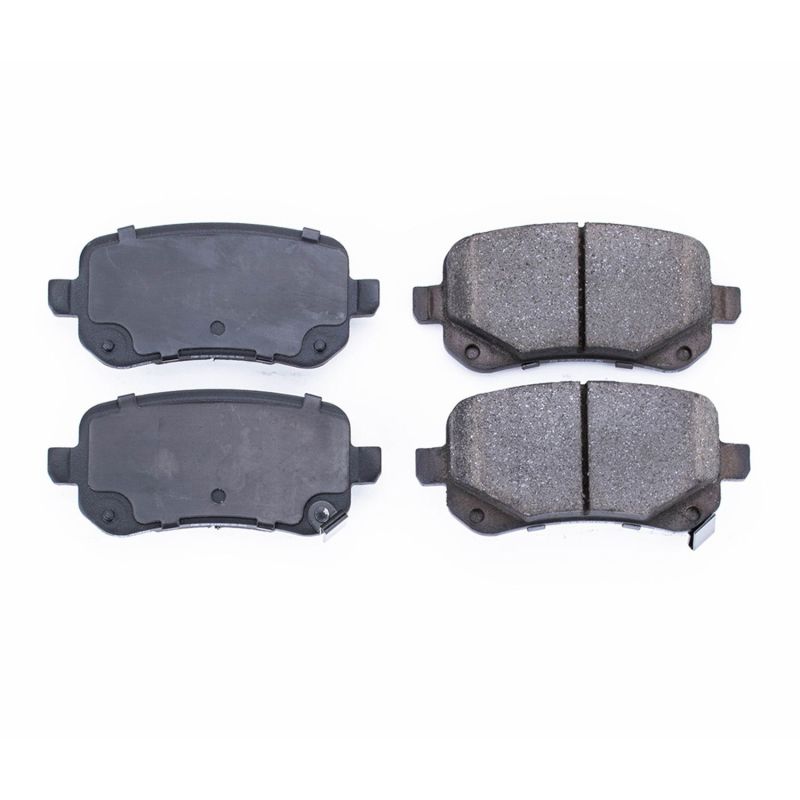 Power Stop 08-12 Chrysler Town & Country Rear Z16 Evolution Ceramic Brake Pads - DTX Performance