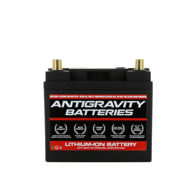 Antigravity Group 26 Lithium Car Battery w/Re-Start from DTX Performance, ideal for engine performance upgrades and aftermarket parts.