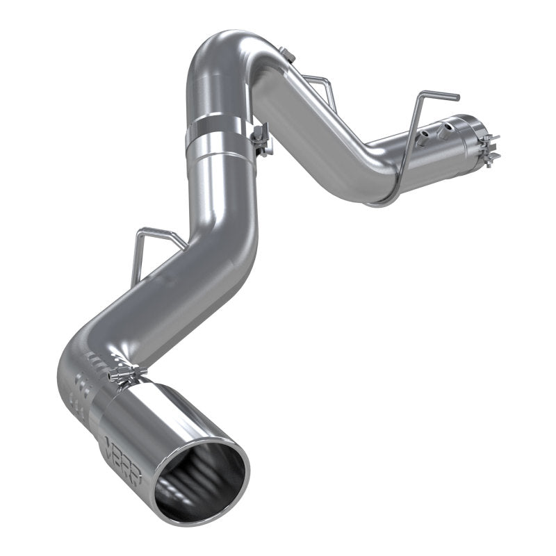 MBRP 2020+ GMC/Chevy 2500/3500 6.6L Duramax 4in Mand Bent Tubing AL-Ser Cat Back Single Side - Alum exhaust system
