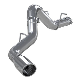 MBRP 2020+ GMC/Chevy 2500/3500 6.6L Duramax 4in Mand Bent Tubing AL-Ser Cat Back Single Side - Alum exhaust system