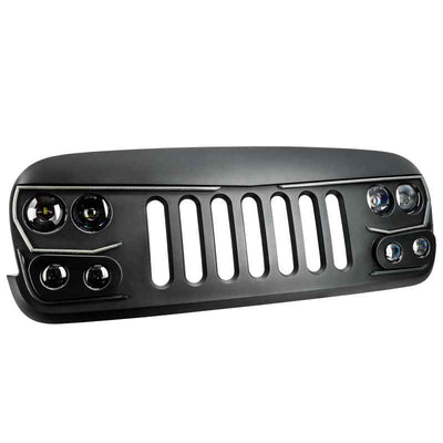 Oracle VECTOR Series Full LED Grille - Jeep Wrangler JK - NA, performance car parts, high performance auto parts