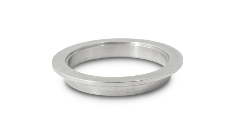 Vibrant Stainless Steel V-Band Flange for 3.5in O.D. Tubing - Female, perfect for performance car parts at DTX Performance.