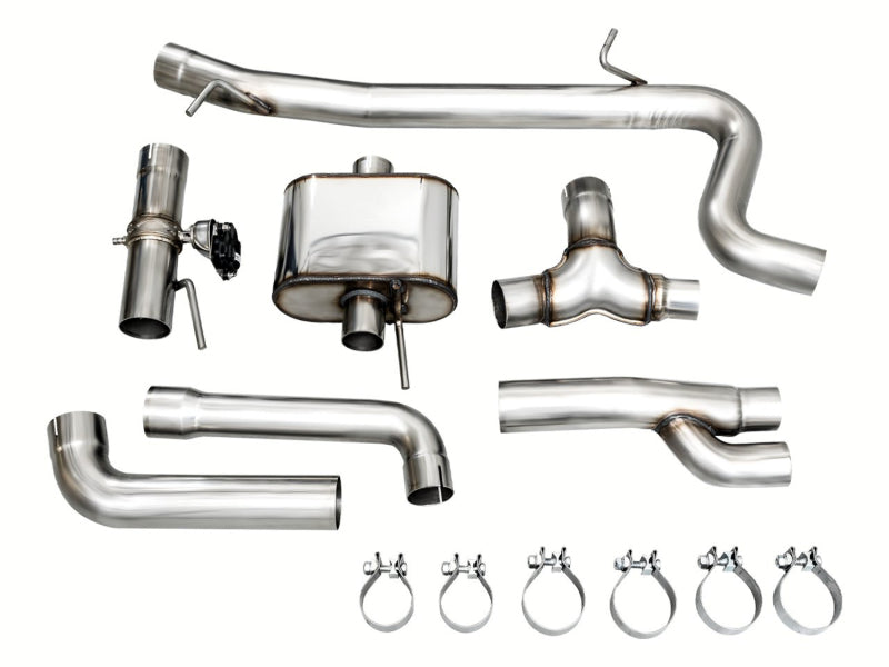 AWE Tuning Audi 22-23 8Y RS3 Cat-Back SwitchPath Exhaust (No Tips) - DTX Performance