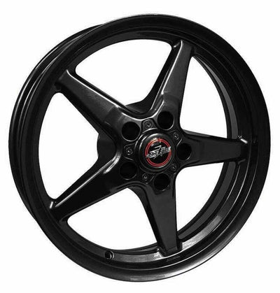 Race Star 92 Drag Star Bracket Racer 18x5 5x115BC 2.00BS Gloss Black Wheel, DTX Performance, high performance auto parts