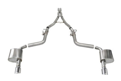 Corsa 15-23 Charger SRT/Hellcat/Redeye 2.75in Valved Catback Dual Rear Exit, high performance auto parts exhaust system
