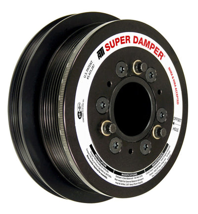 ATI Damper - 6.78in - Alum - 6/4 Grv - 10 Per UD - LS3 Camaro - 10-15 - Gen 3 Vortec Truck - LS by DTX Performance
