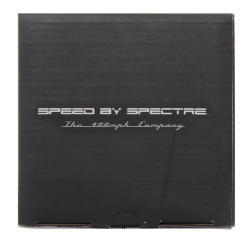 Spectre Air Duct Hose Kit 4in. OD (41in. Ducting / 2 Threaded PVC Couplers) - Black packaging
