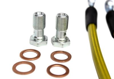 ISR Performance Stainless Steel Rear Brake Lines - Nissan 240sx (S13/S14), high performance brakes, brake upgrades