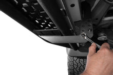 Load image into Gallery viewer, RealTruck 15-26 Ford F150 / 17-26 F250/F350 SD Regular Cab Growler Sport Running Boards - Tex. Blk