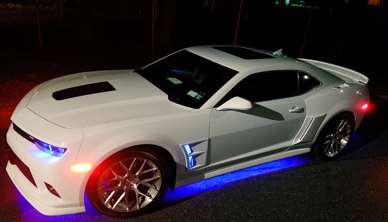 Oracle Universal Dynamic LED Underbody Kit - ColorSHIFT - Dynamic on a high-performance car with underglow, DTX Performance shop product