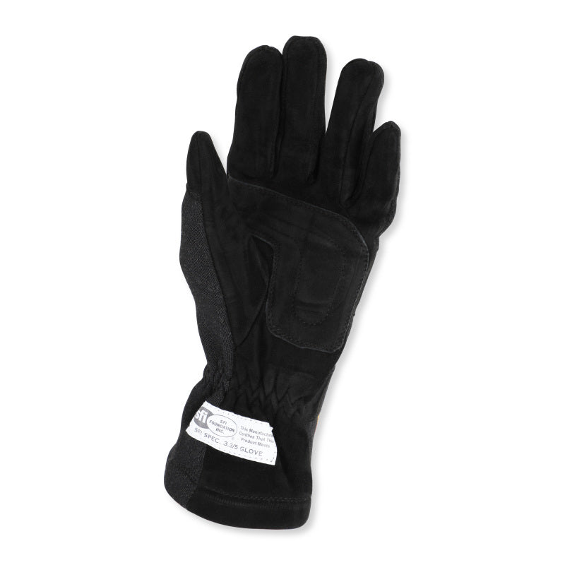 RaceQuip Black 2-Layer SFI-5 Glove - Large